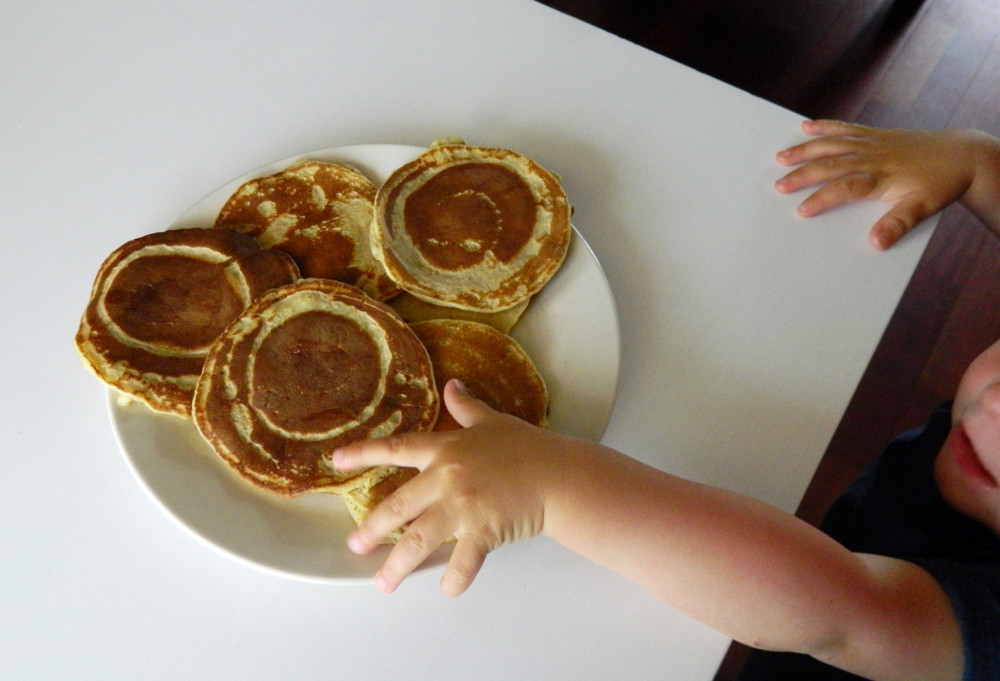 receta de crepes de manzana y nueces