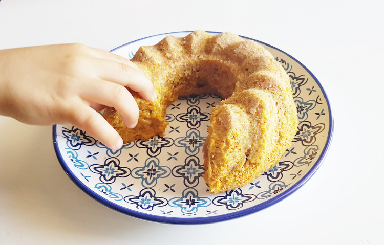 receta bizcocho integral de zanahoria