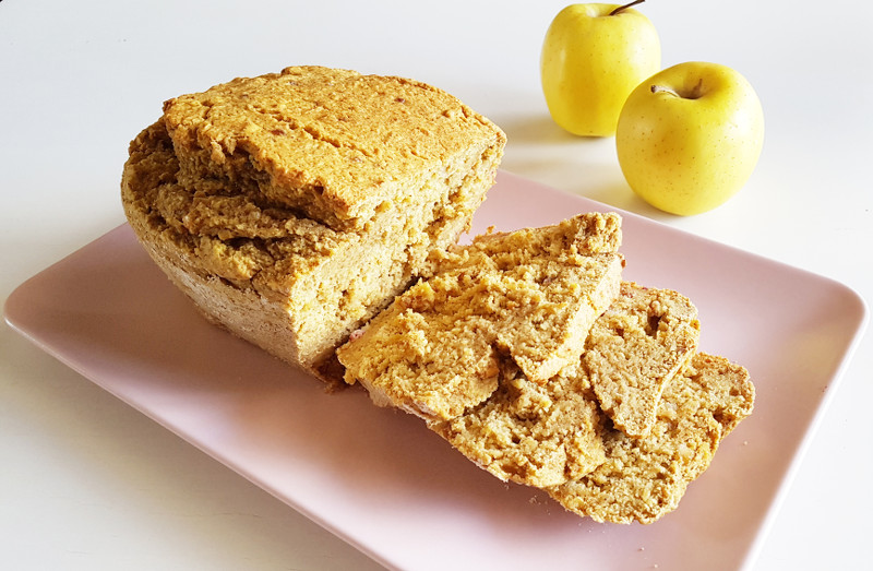 bizcocho de avena y manzana