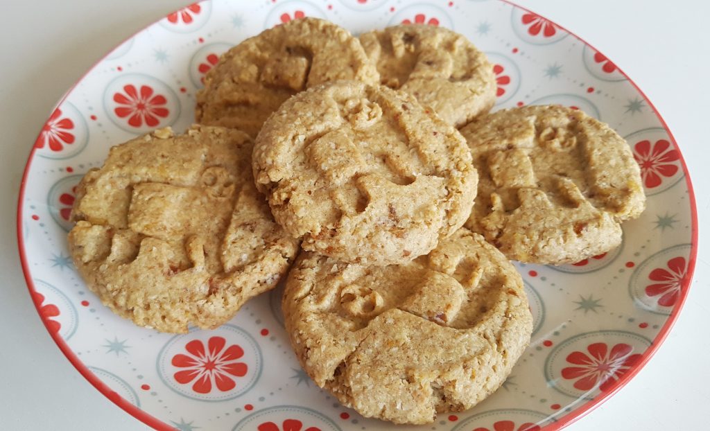 galletas de cereales y frutos secos